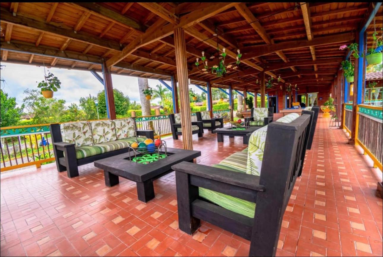 Finca Hotel El Ocaso Quimbaya Esterno foto